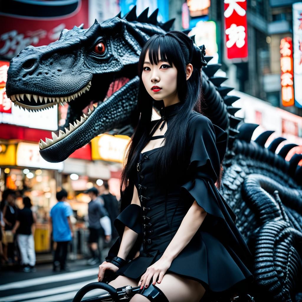 Ayano has grown in goth power