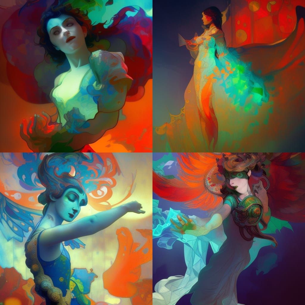 Chernobyl Landscape in a Surreal Style