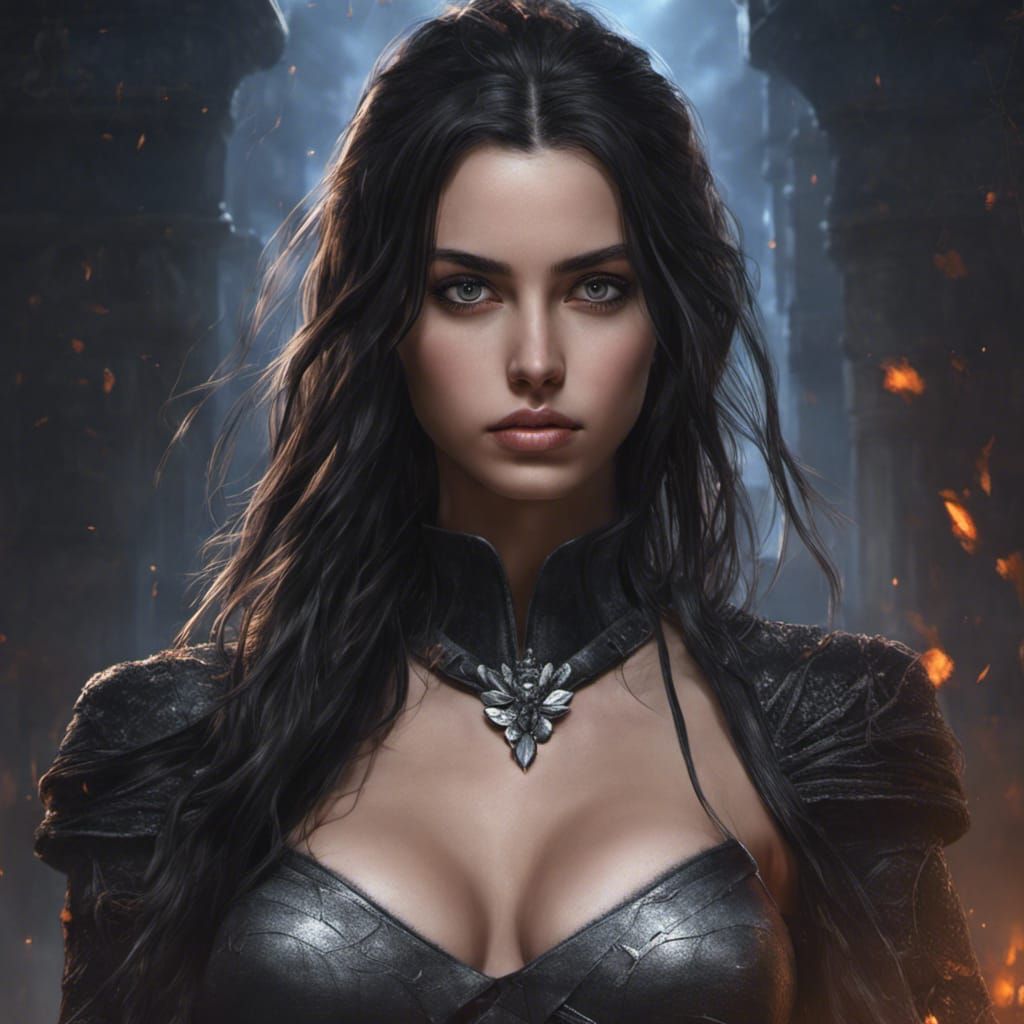 Dark Fantasy Wizard Portrait in Unreal Engine