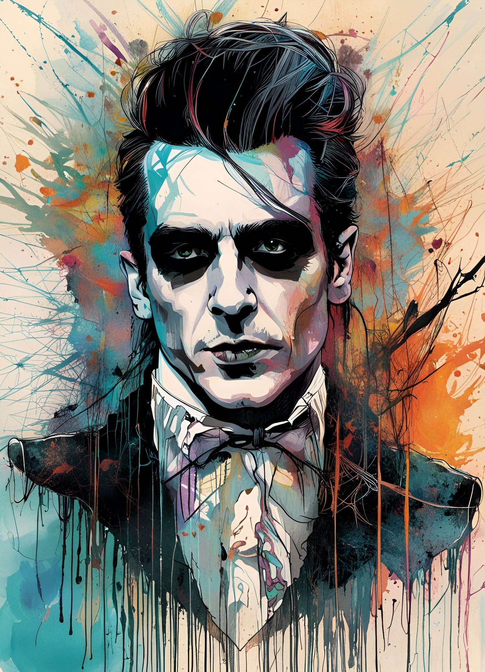 Young Dave Vanian, Singer for "The Danmed"