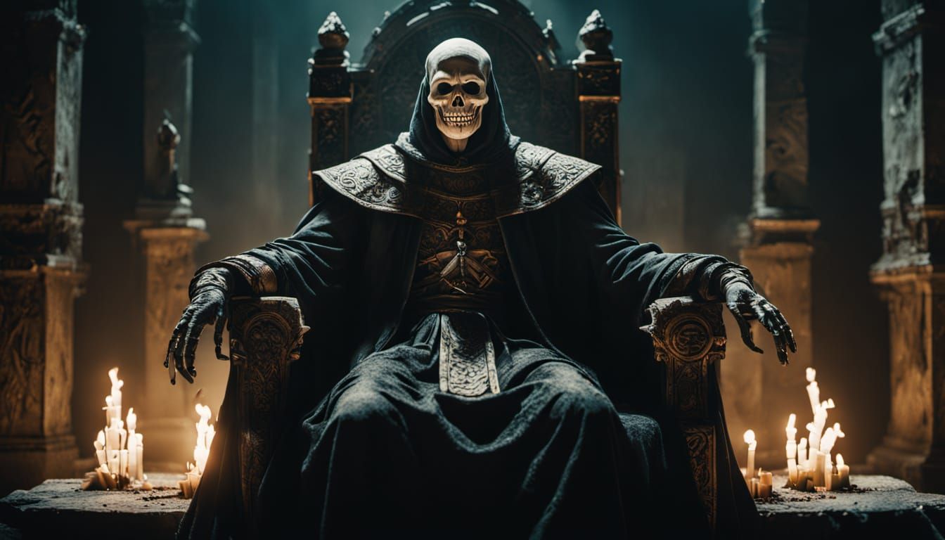 Blind Monarch in Necropolis: Cinematic Horror