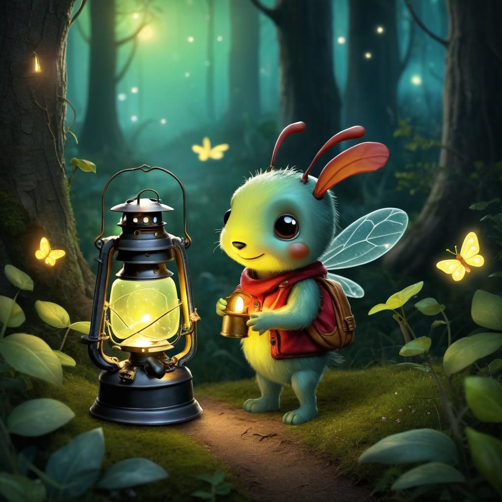 Sparky the Firefly in Whimsy Woods