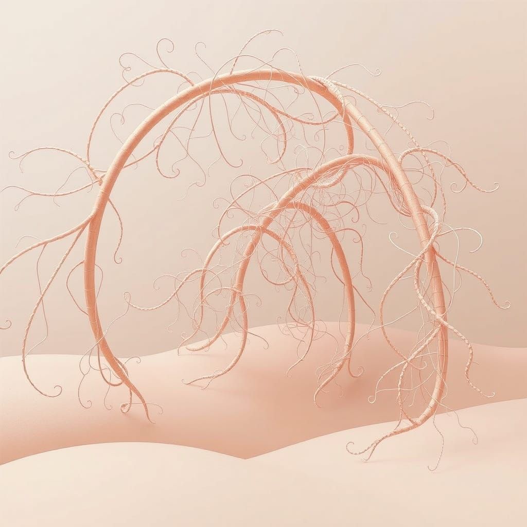 Dreamlike Architectural Landscapes in Pastel Hues