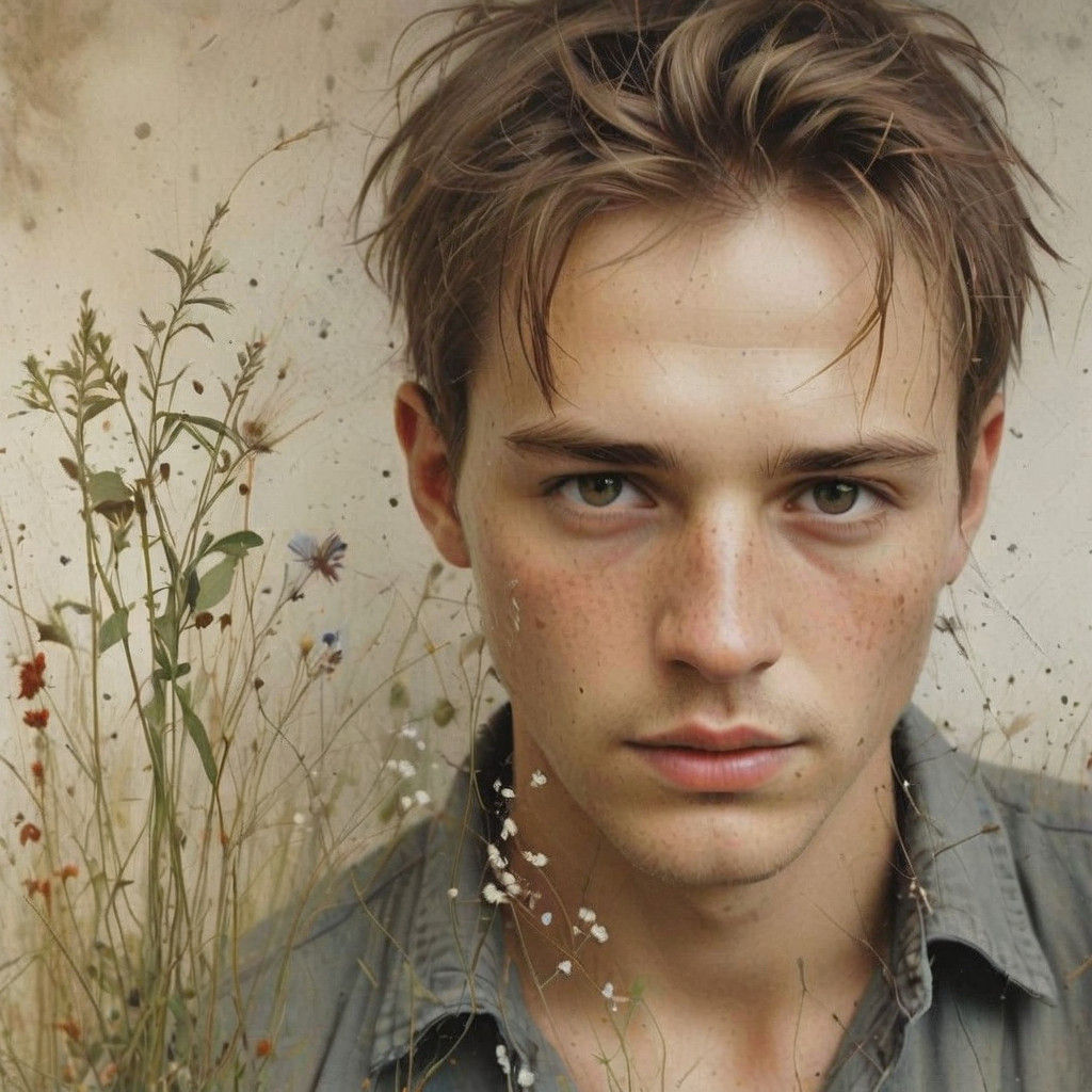 Hauntingly Beautiful Portrait of a Nature Enthusiast