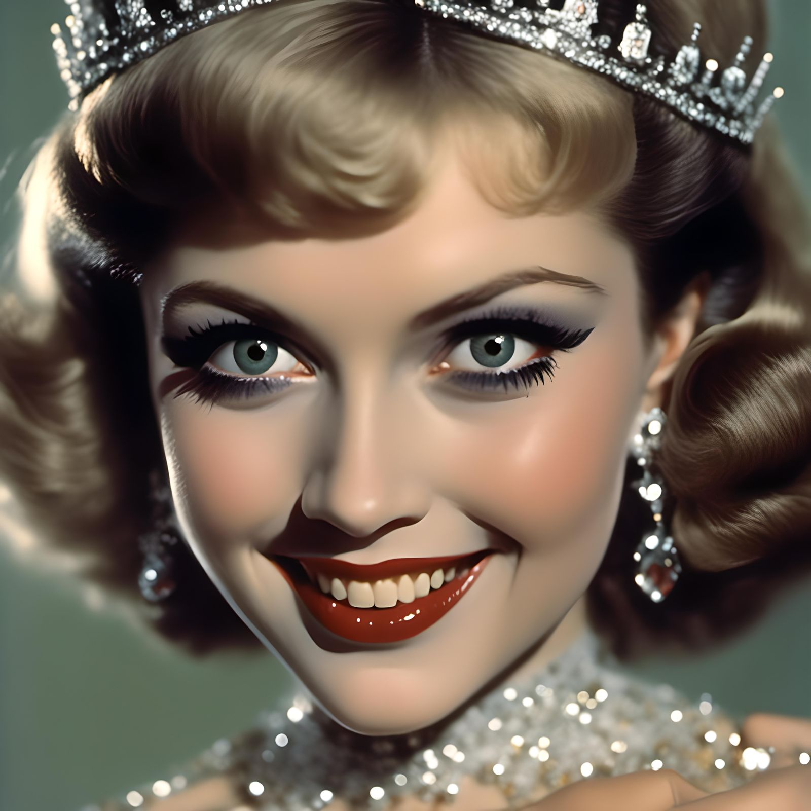 Sixties Blonde Girl with a Crush, Vampire Style