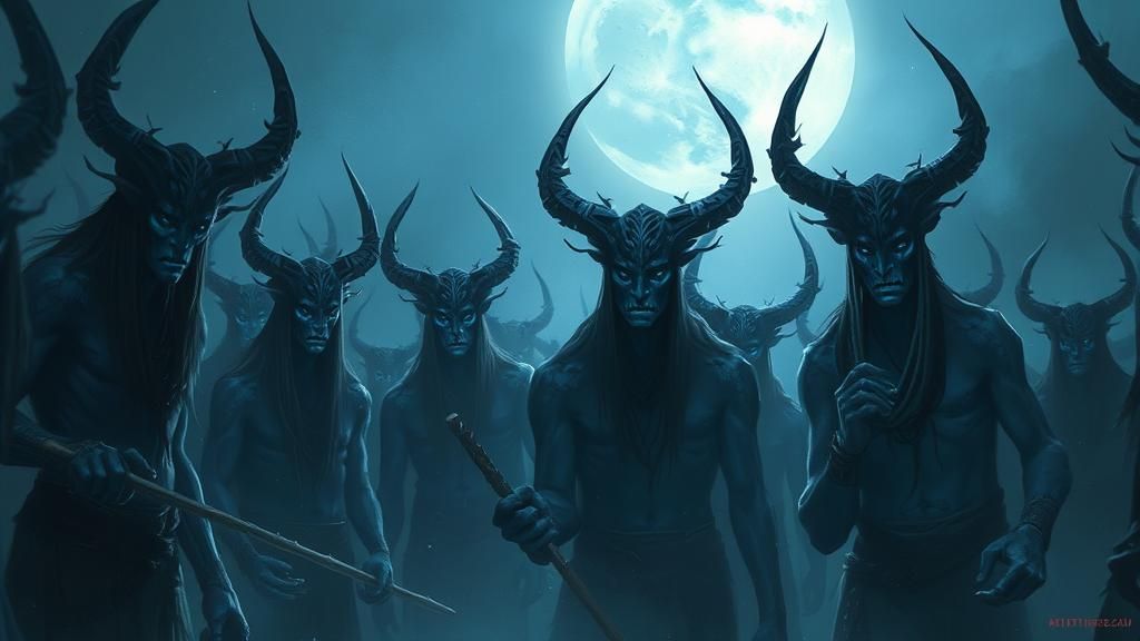 Mystical Gathering of the Blue Tribe of Krah