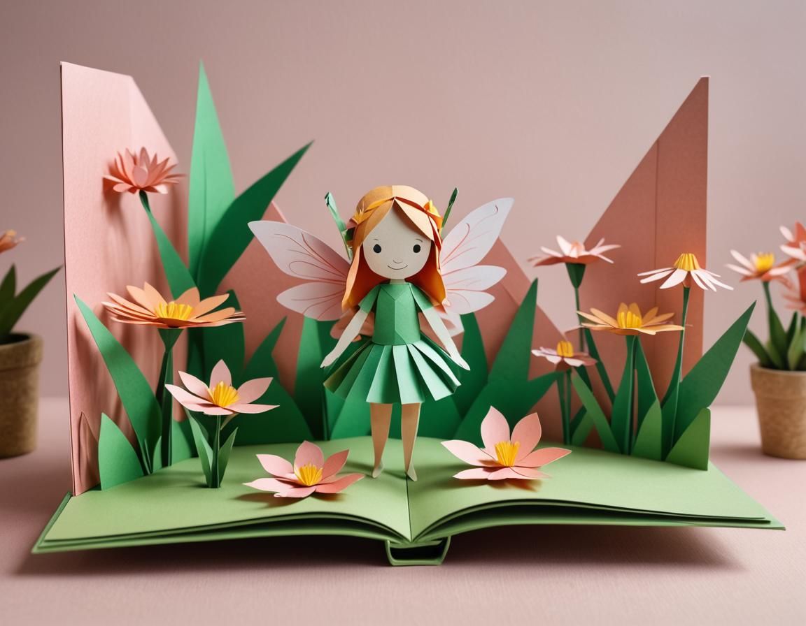 Flower Fairy Pop-Up