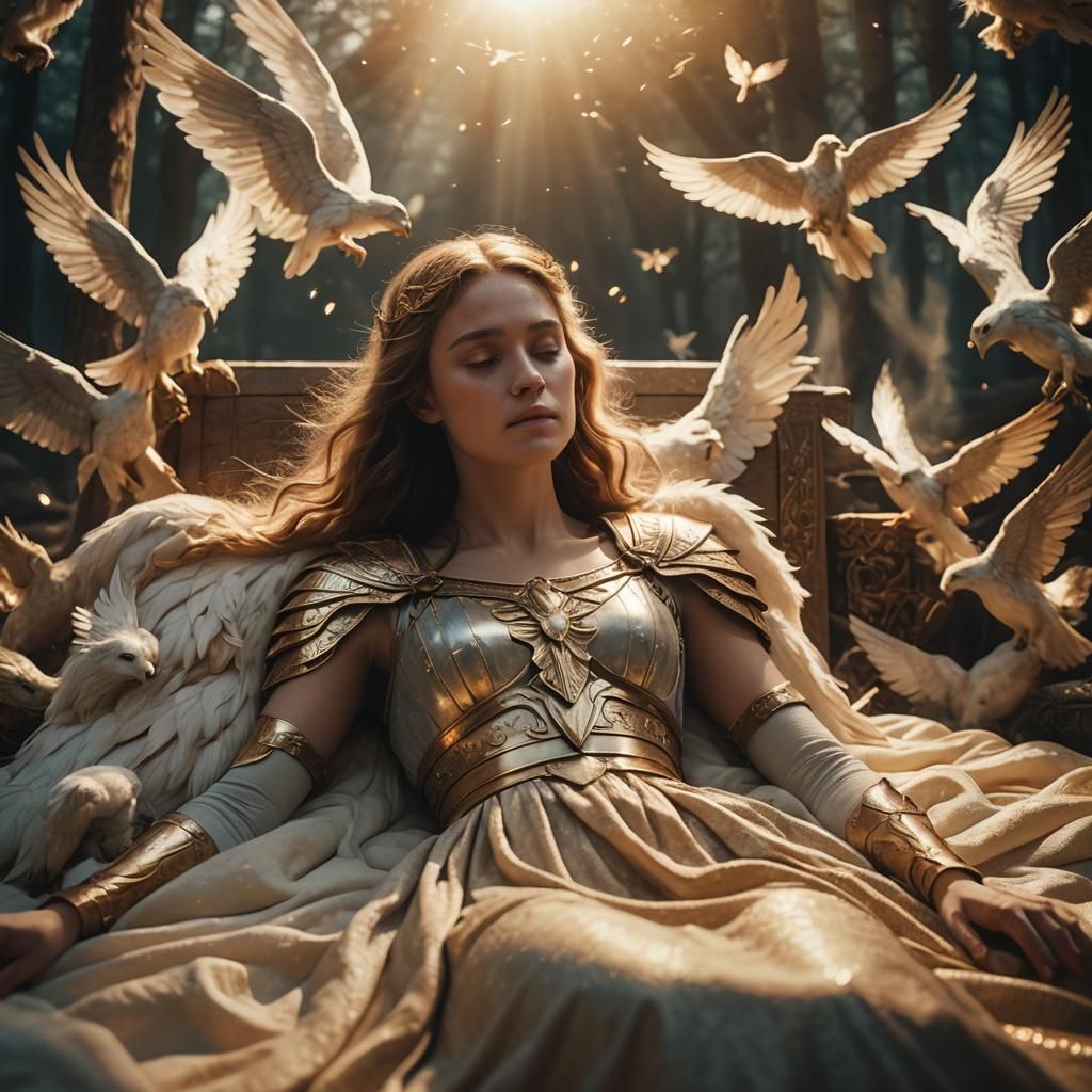 Ra's Dream: Valkyries and Angels in Heaven