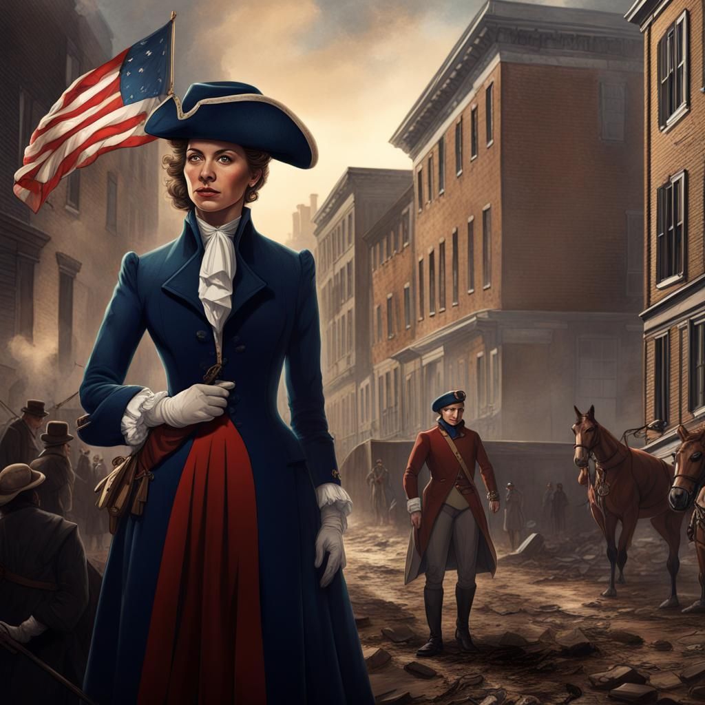 Agent 355: Mythical Spy in Detailed Matte Painting