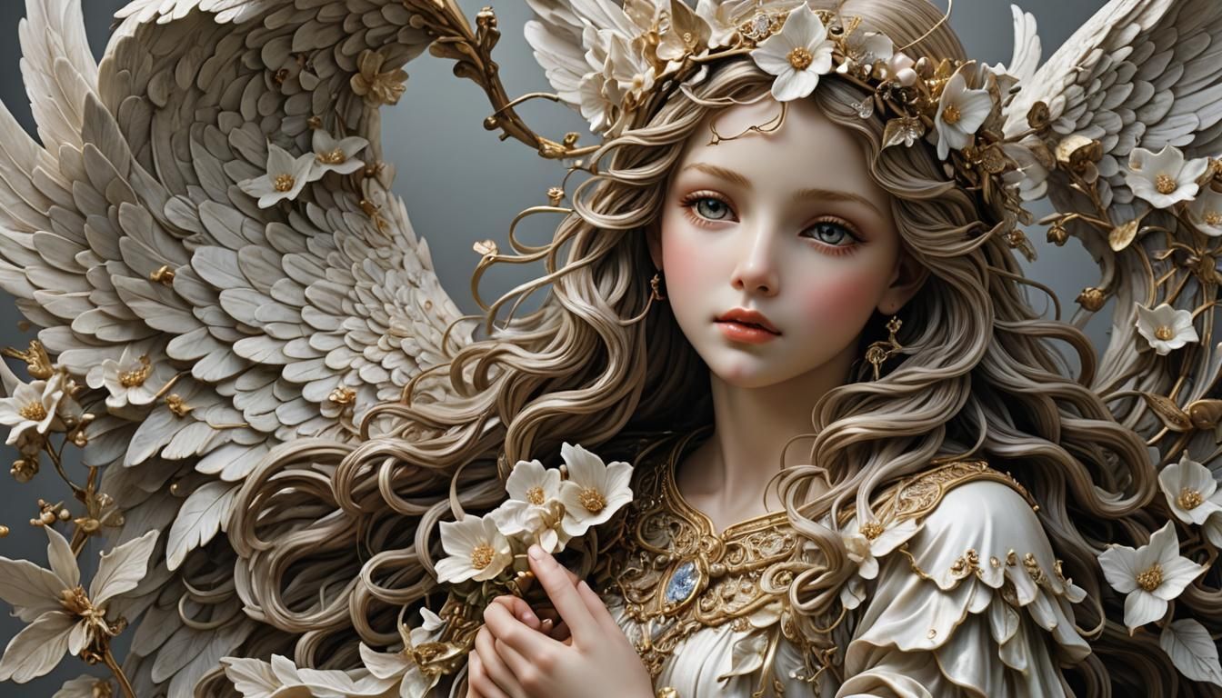 Hyperrealistic Angel Fairy: An Award-Winning Masterpiece