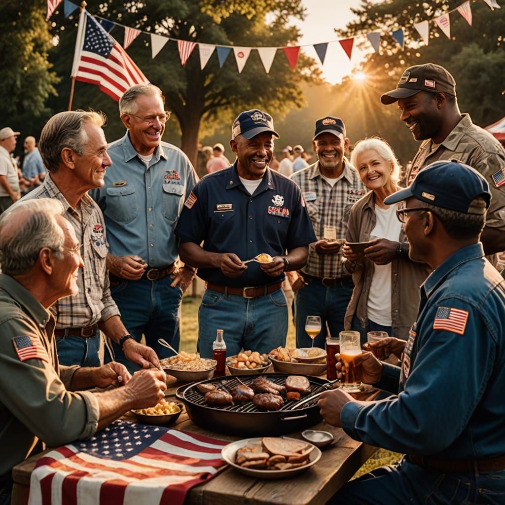 Veterans Sharing Stories: An American Realism BBQ