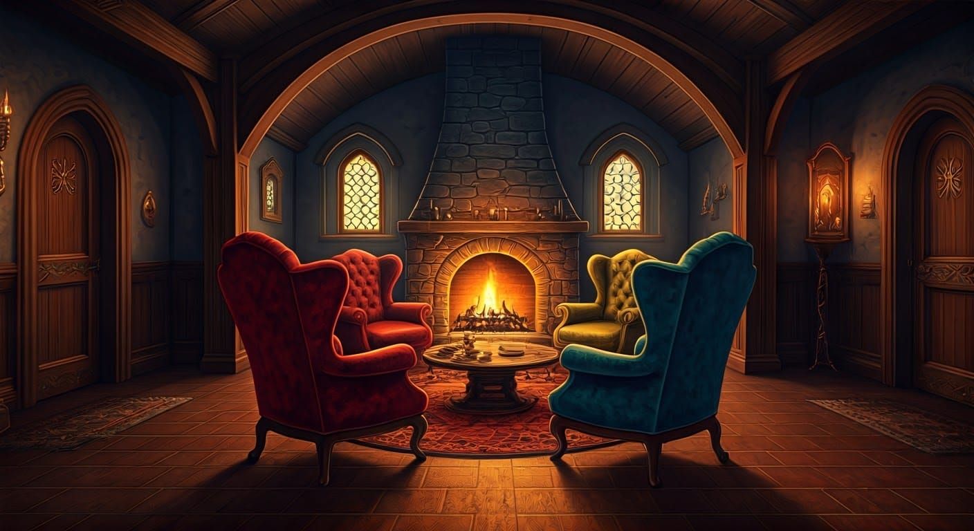 Warmth of a Whimsical Fantasy Sanctuary in Johan Egerkrans S...