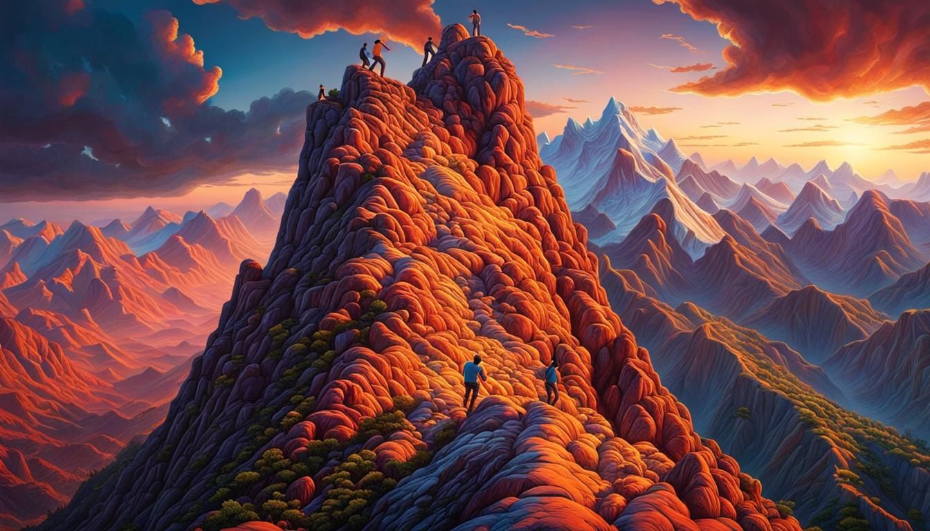 Youth Free Climbs Sheer Mountain Face