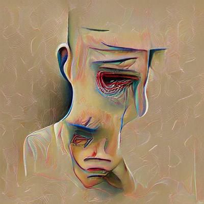 AI Generated Image of Depression