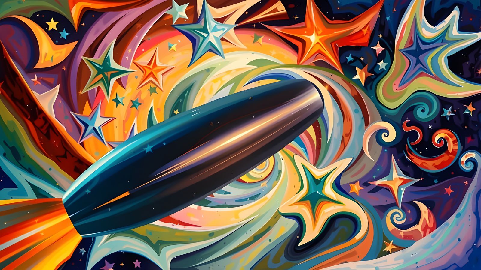 Cosmic Cylinder in Miraculous Flight