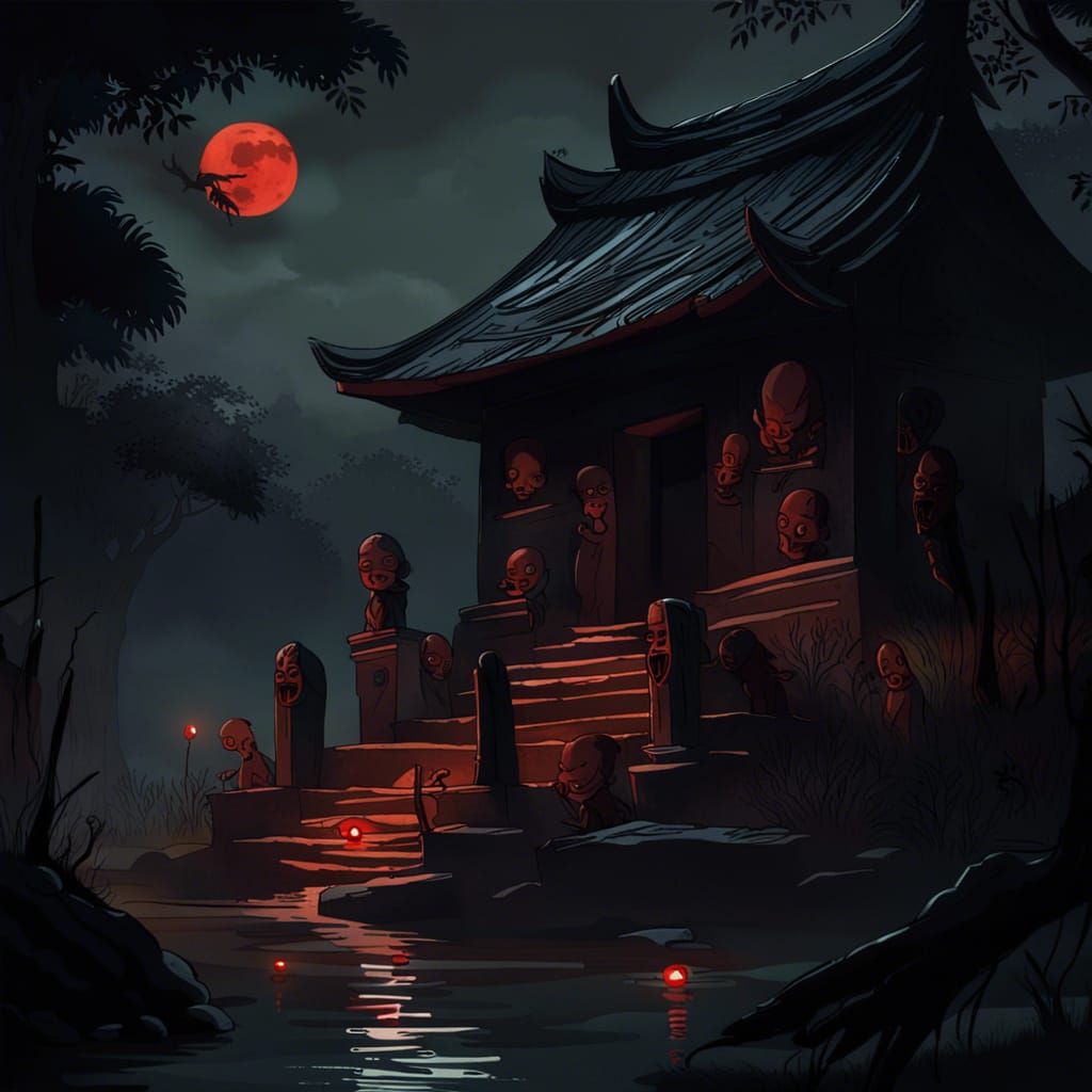 Ancient Shrine Horror: Ifriti Olokun Ritual