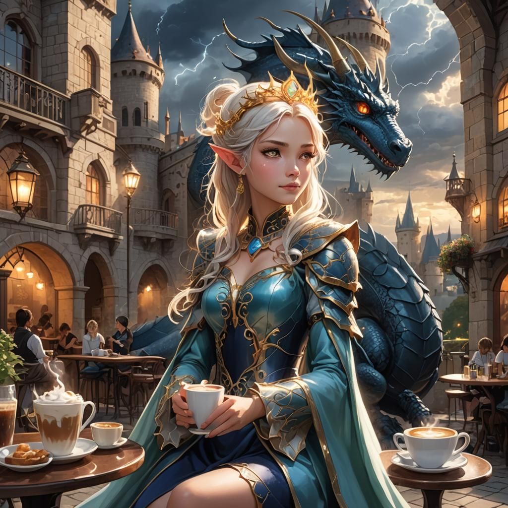 Fairy Queen's Coffee Break: Dark Fantasy Anime