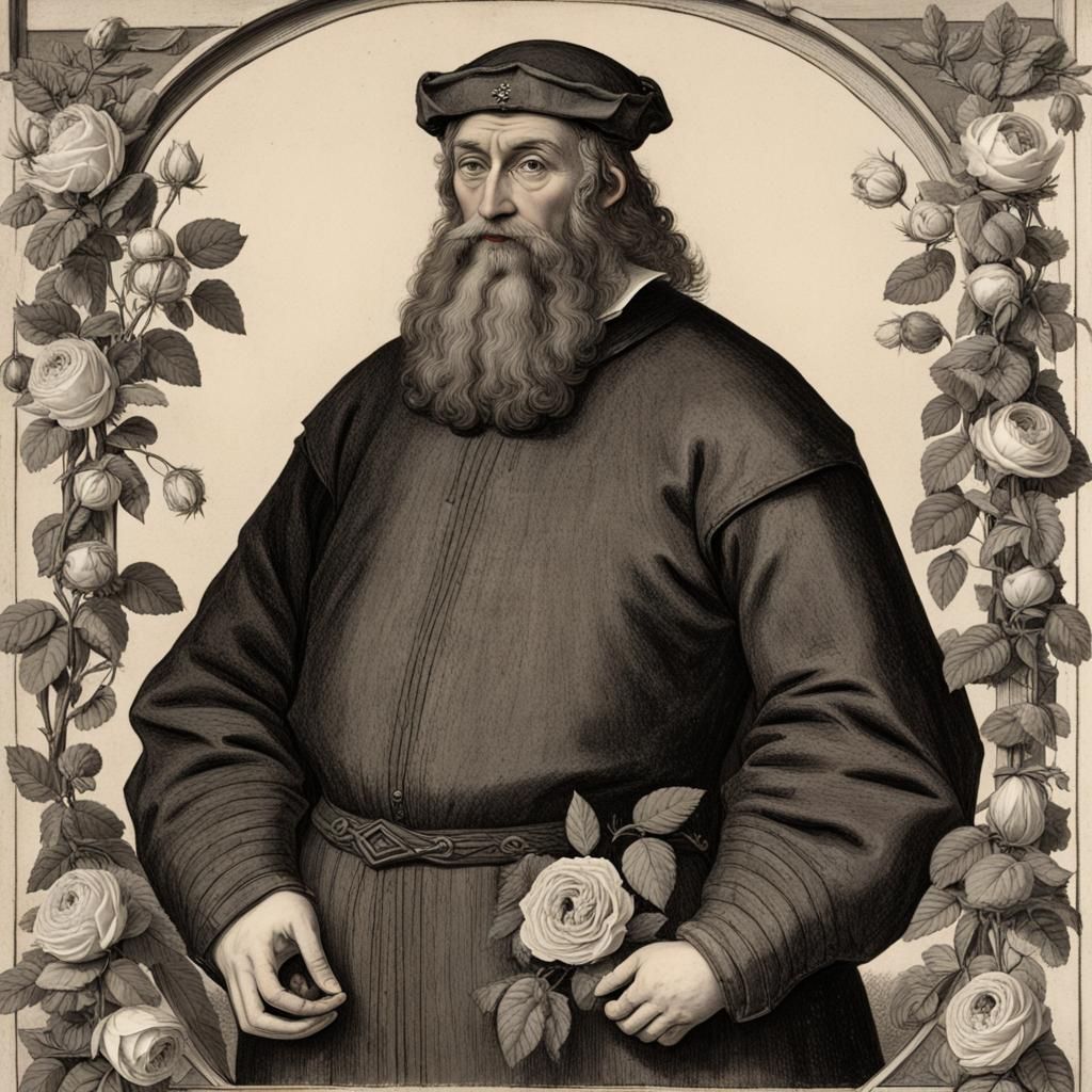 Medieval Elderly Man