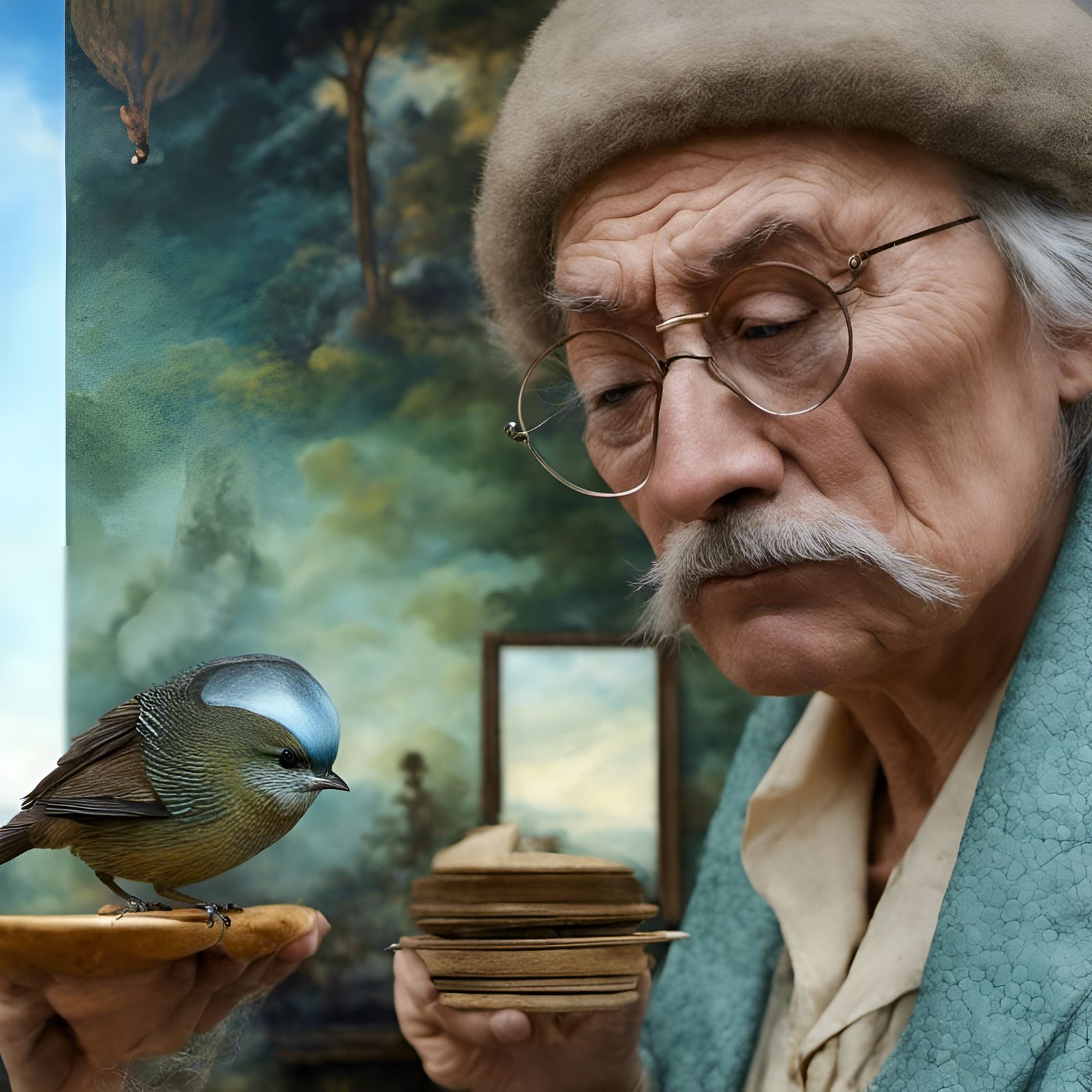 Magical Biological Forms with Chromatic Aberration