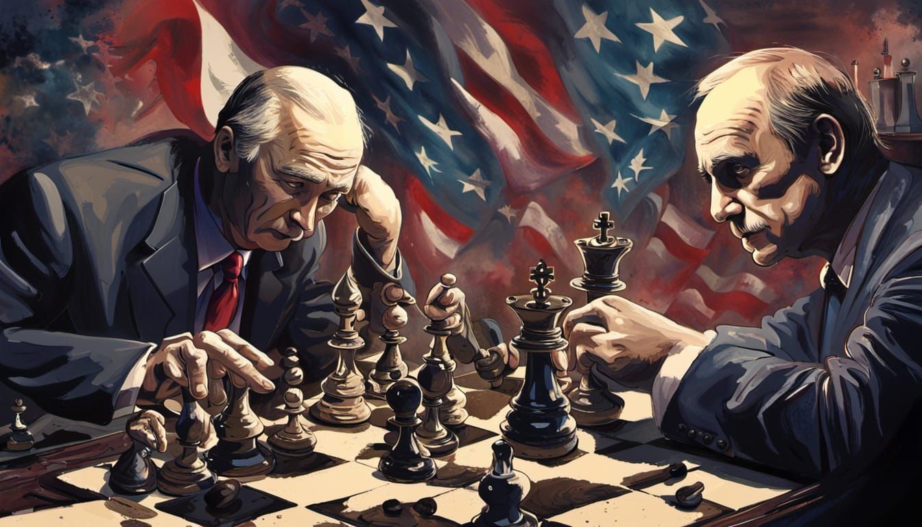 Biopunk Chess Match: Putin vs. Uncle Sam