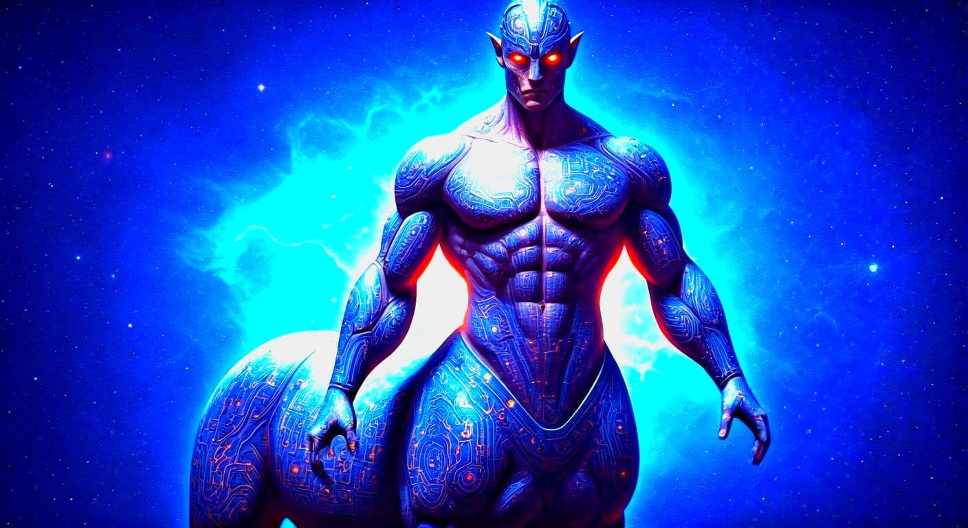 Cosmic Centaur: Half Man, Half Horse