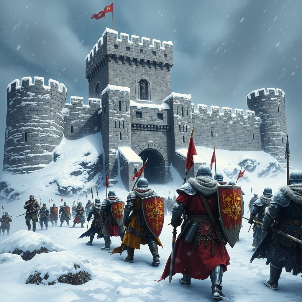 The Snowstorm Siege on the King's Castle