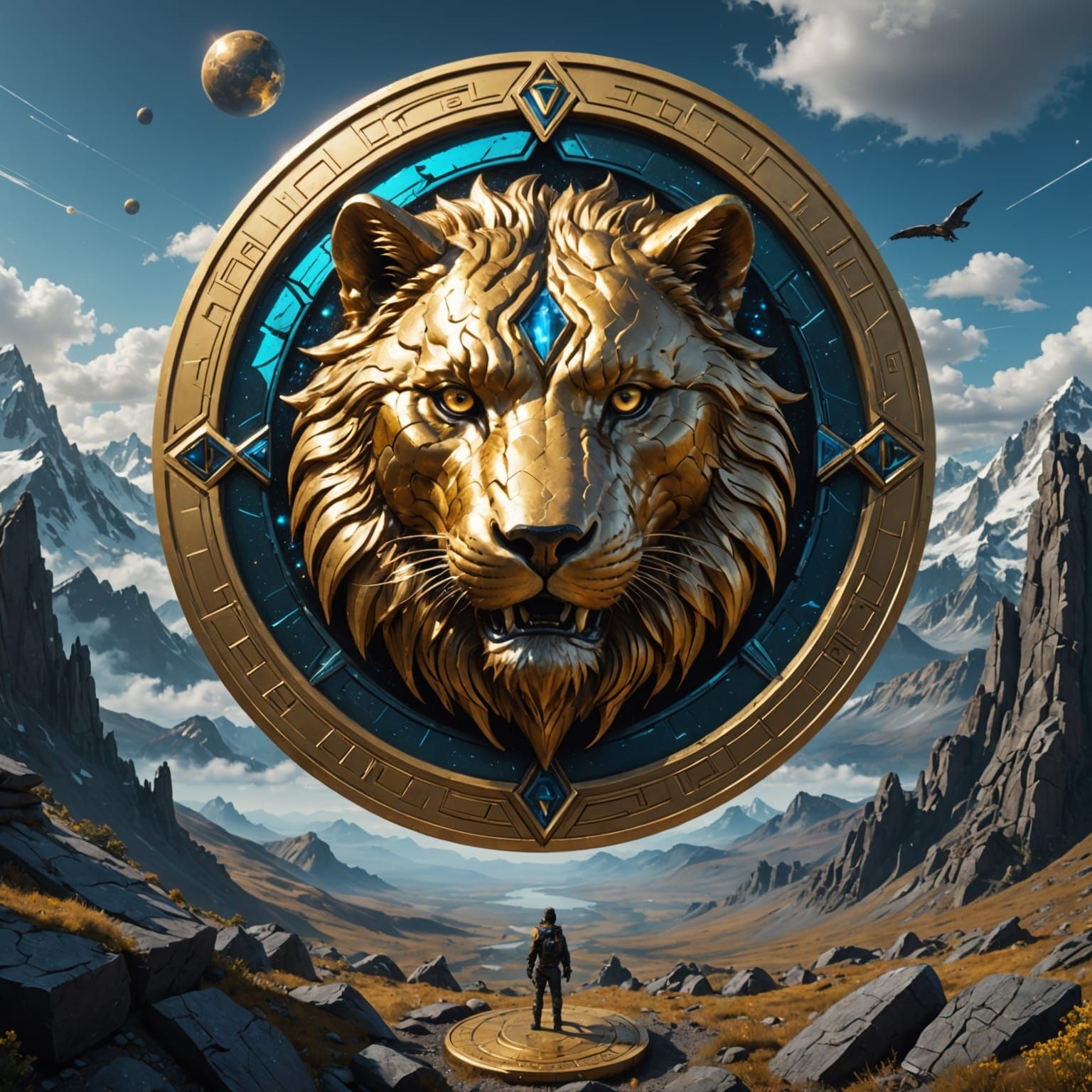 Surreal Beast Reveals Futuristic Horizon in Rich Colors