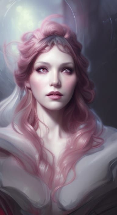 Briar Rose as Villain: Detailed Digital Portrait
