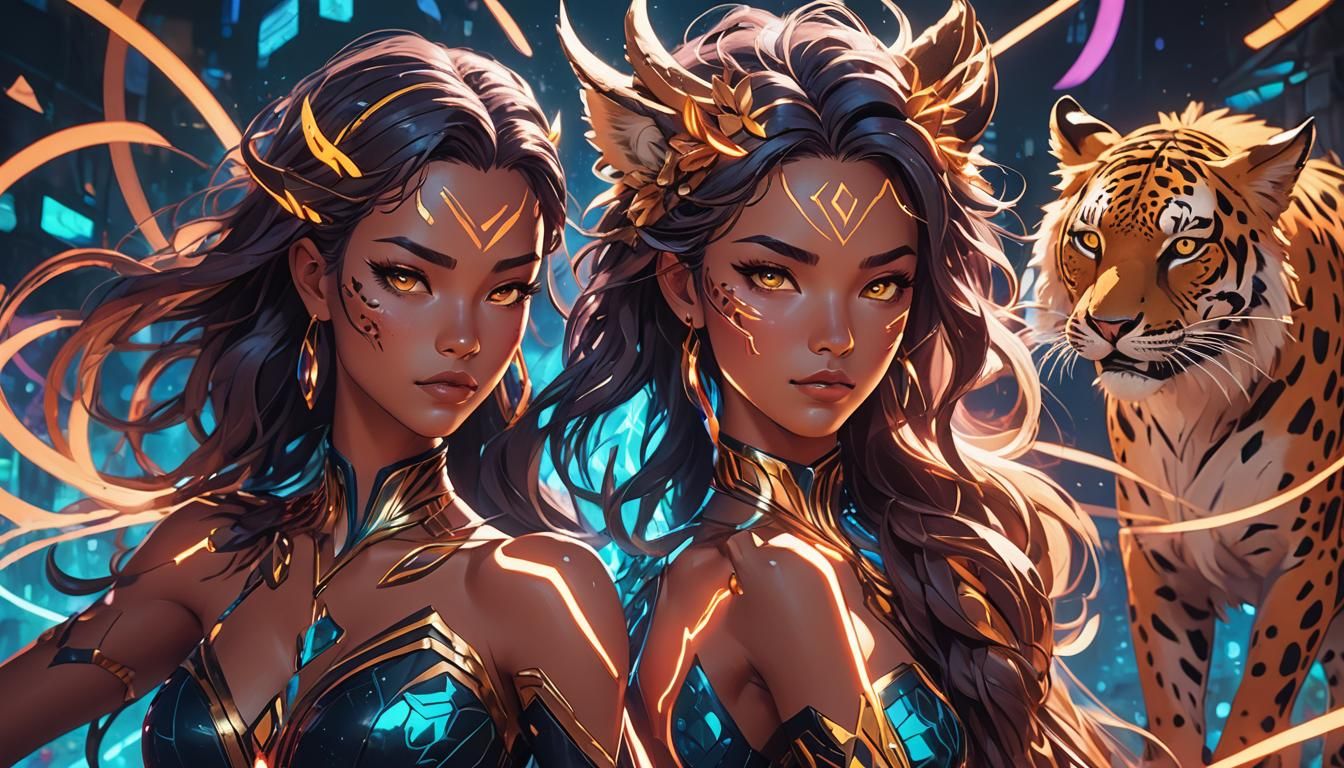 Vixen Channels Animal Powers in Anime-Inspired 3D Art