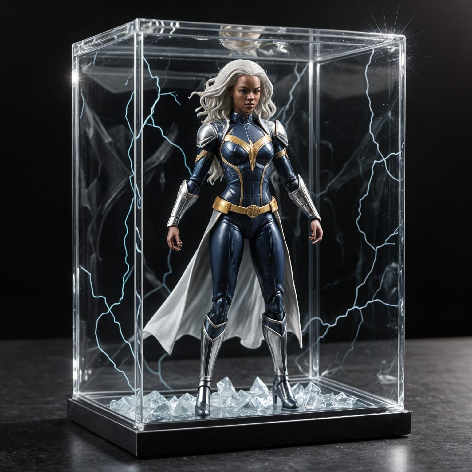 Storm in Heroic Glass Box, Lightning Breaking Through