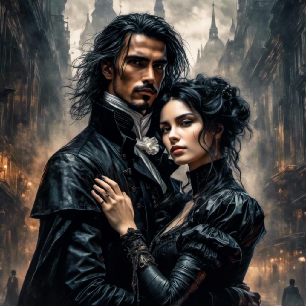 Glitchcore Gothic Romance