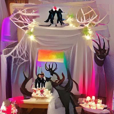 A Big Wendigo Wedding in the Woods