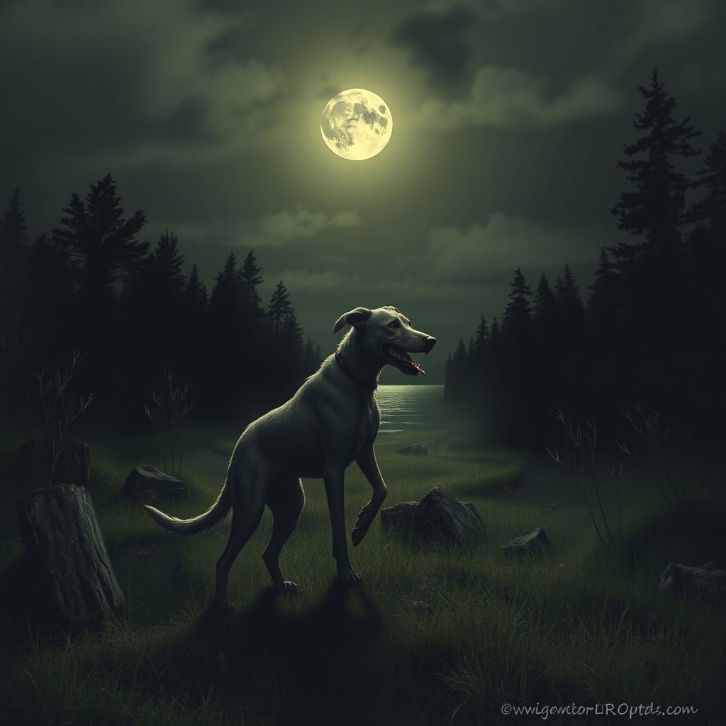 Michigan Dogman Cryptid Creature