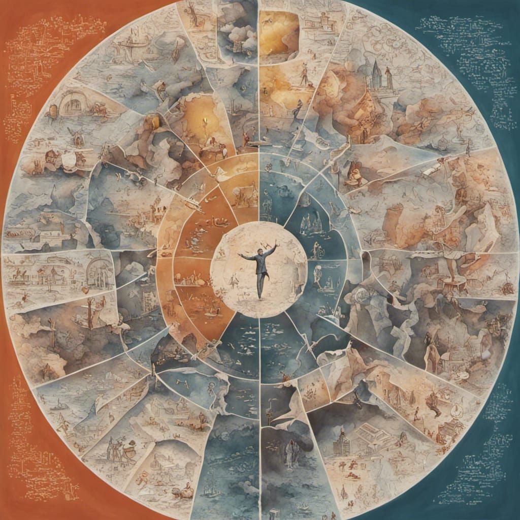 Meaning of Life Visualized by AI