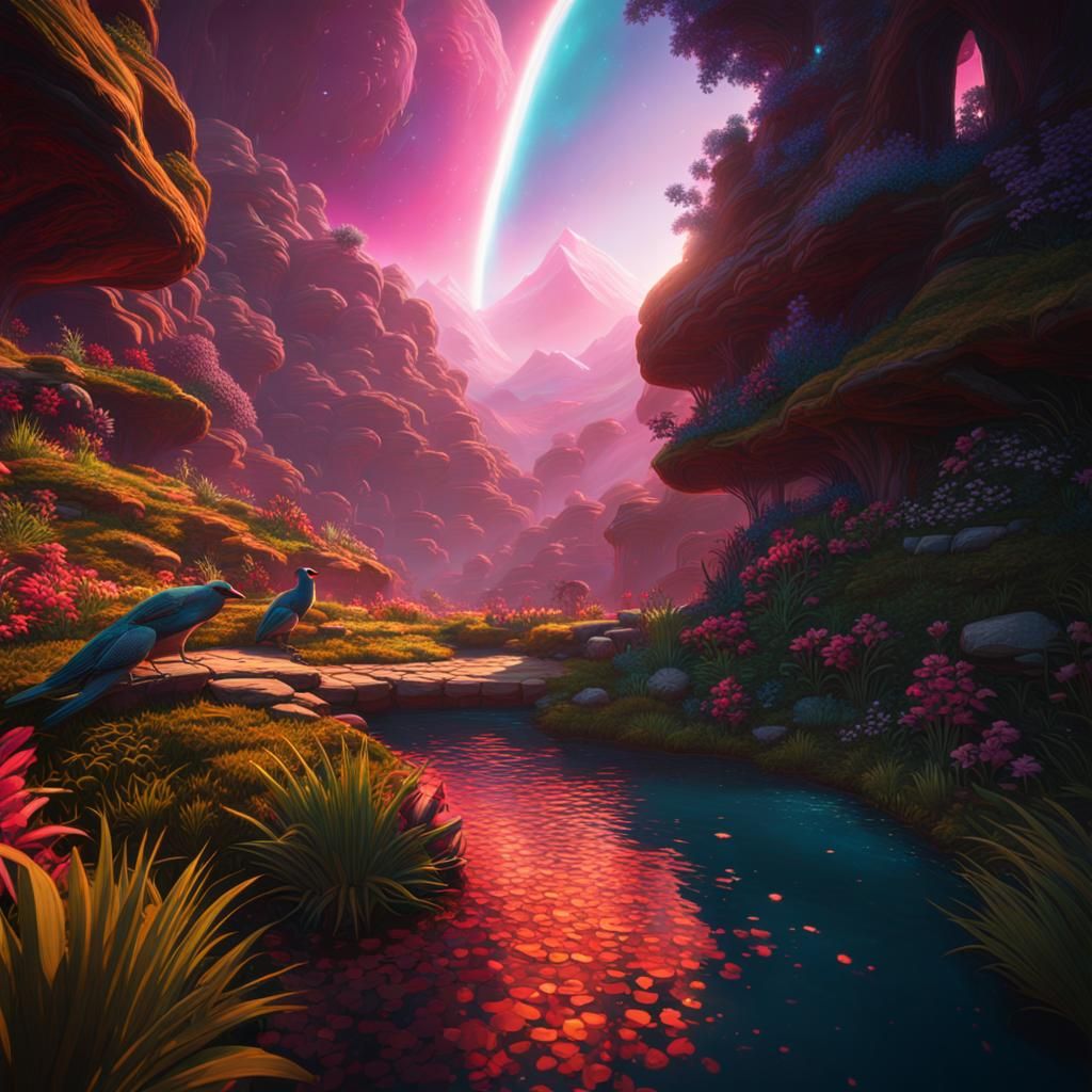 Cinematic Composition with Intricate Details and Energetic C...