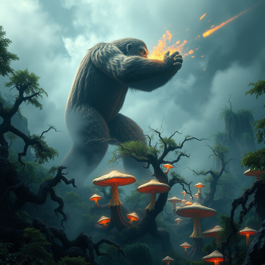 Bigfoot vs King Kong: Jungle Clash