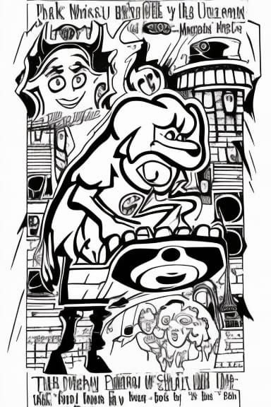 Scooby Doo's Mystery Machine Schematic