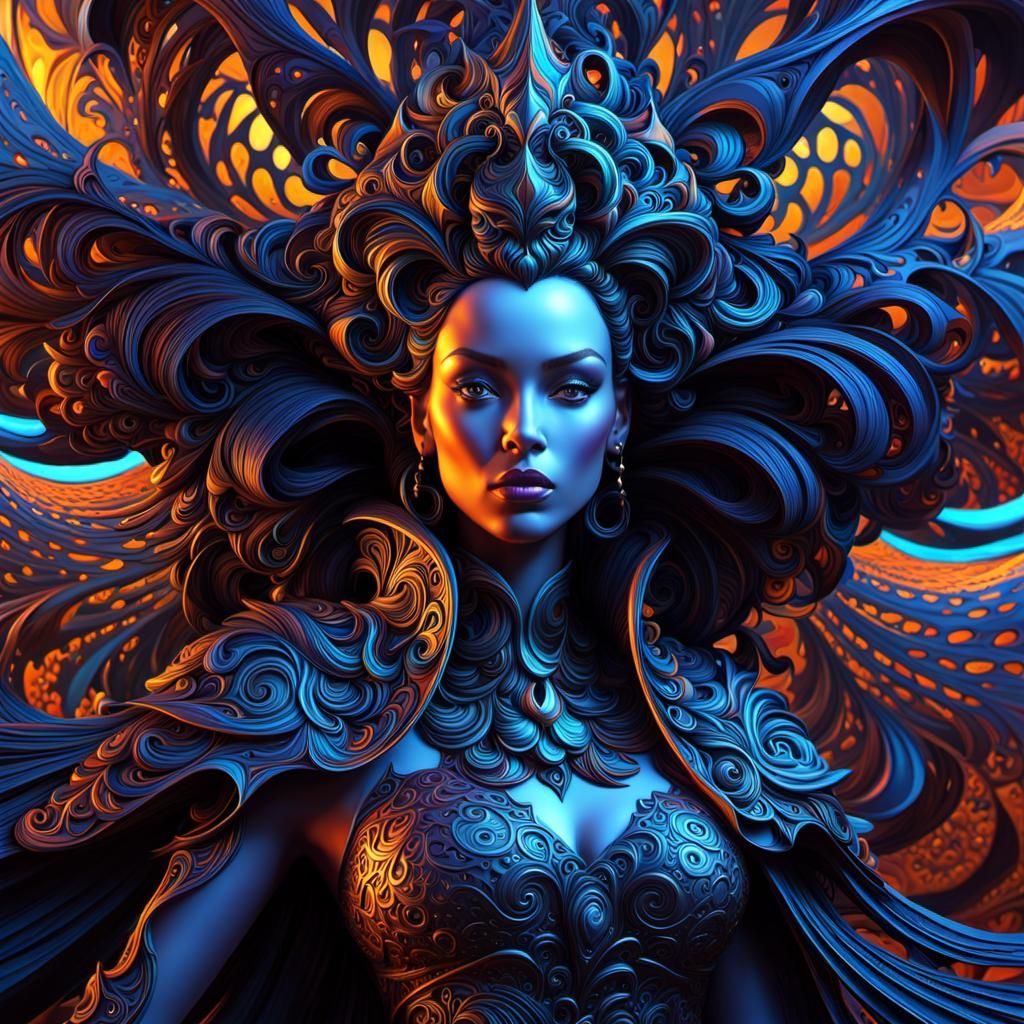 Sally's Imprisonment: A Cinematic Digital Painting