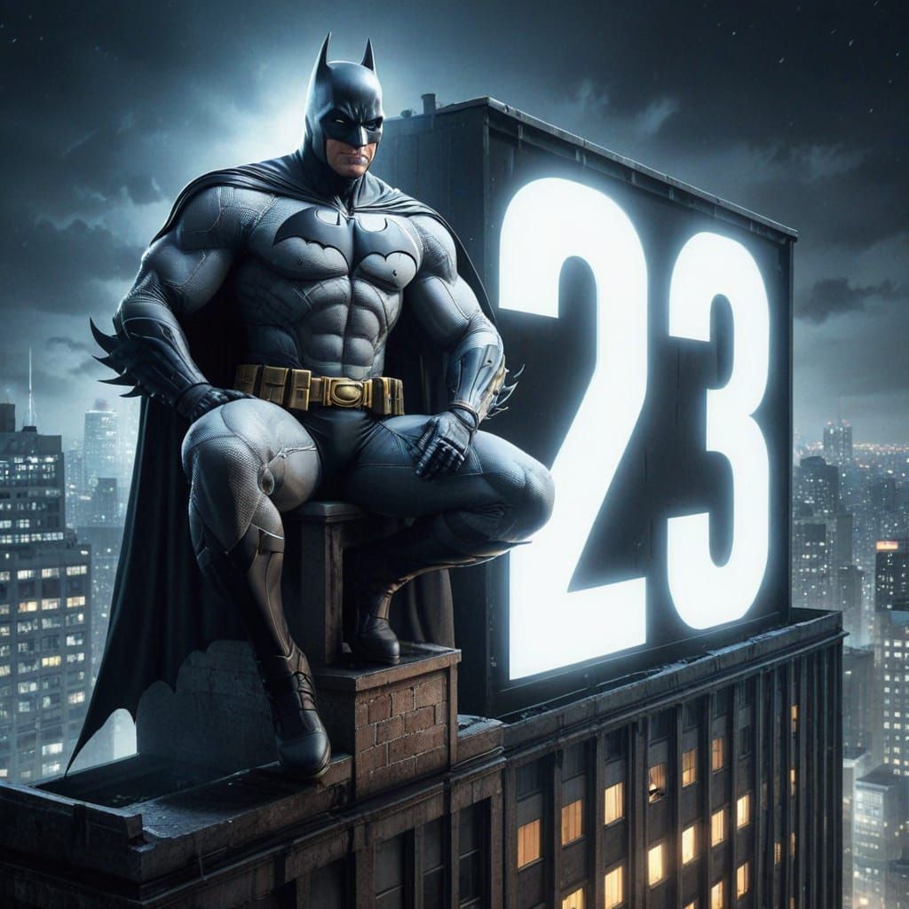Batman 23 Scales Gotham City Skyscraper