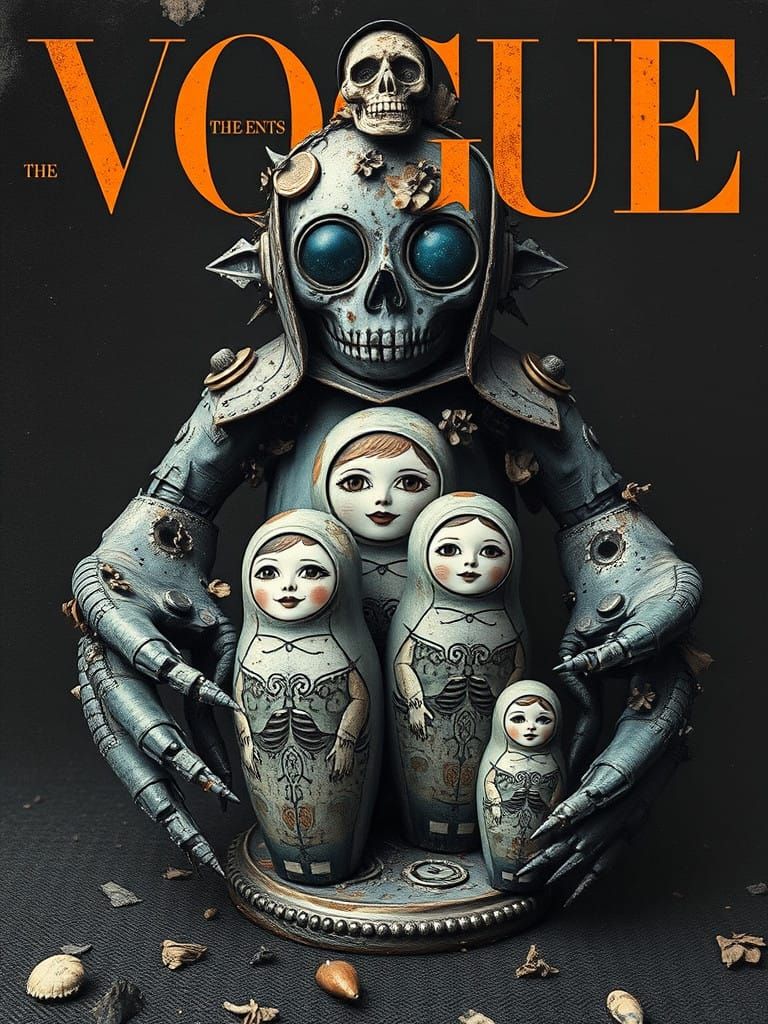 Surreal Fine Art Photograph of Apocalypse Dolls in Rusty, Te...