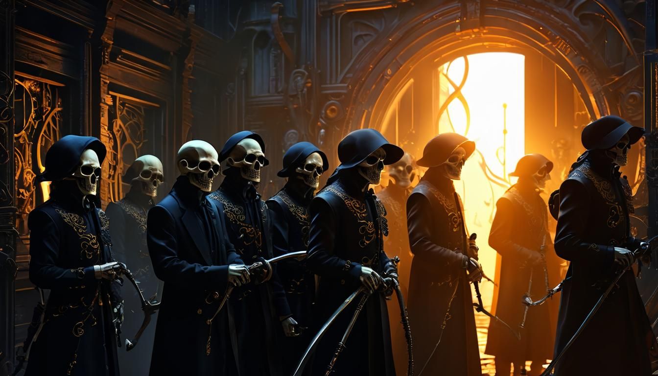 Surreal Reapers Clocking In at Death Factory