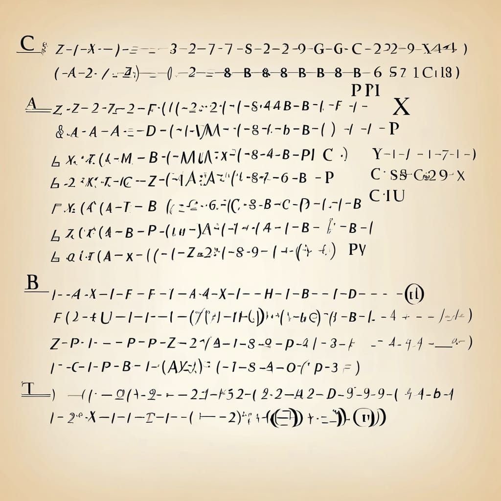 Photorealistic Digital Art of Complex Mathematical Equations