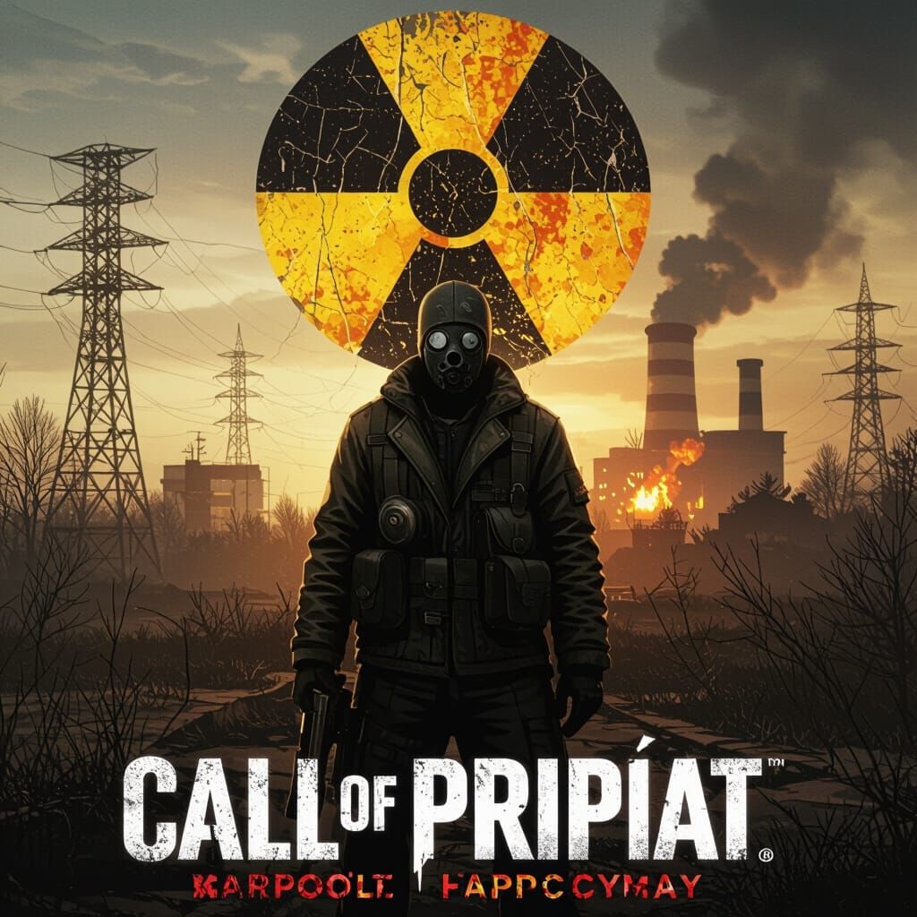 Chernobyl Reactor Core: Apocalyptic Interior View