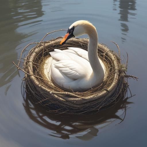 Image of a Swan's Nest