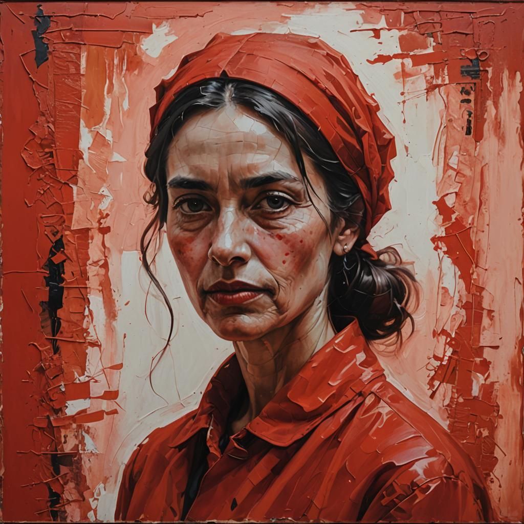 Woman in Red Portrait: Radical Tenderness