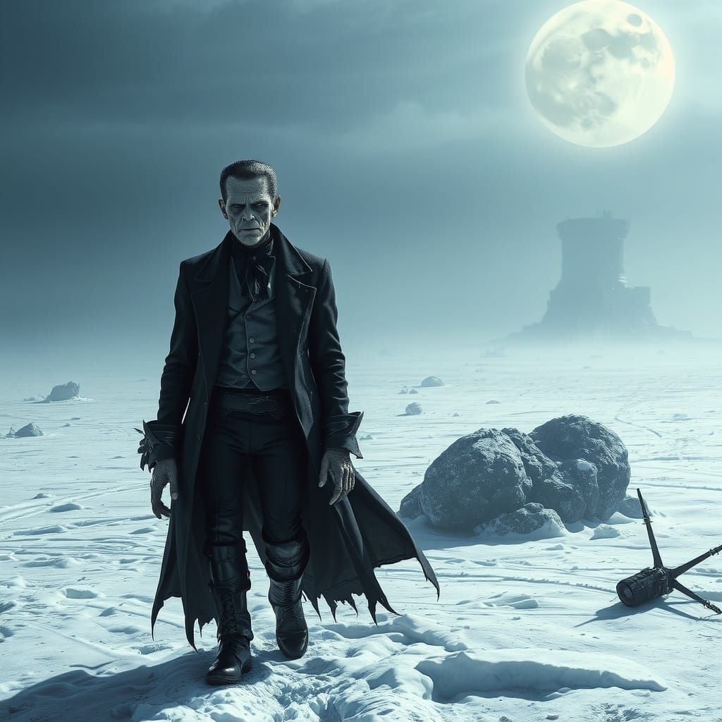 Frankenstein in Arctic Wasteland: A Dark Biomechanical Visio...