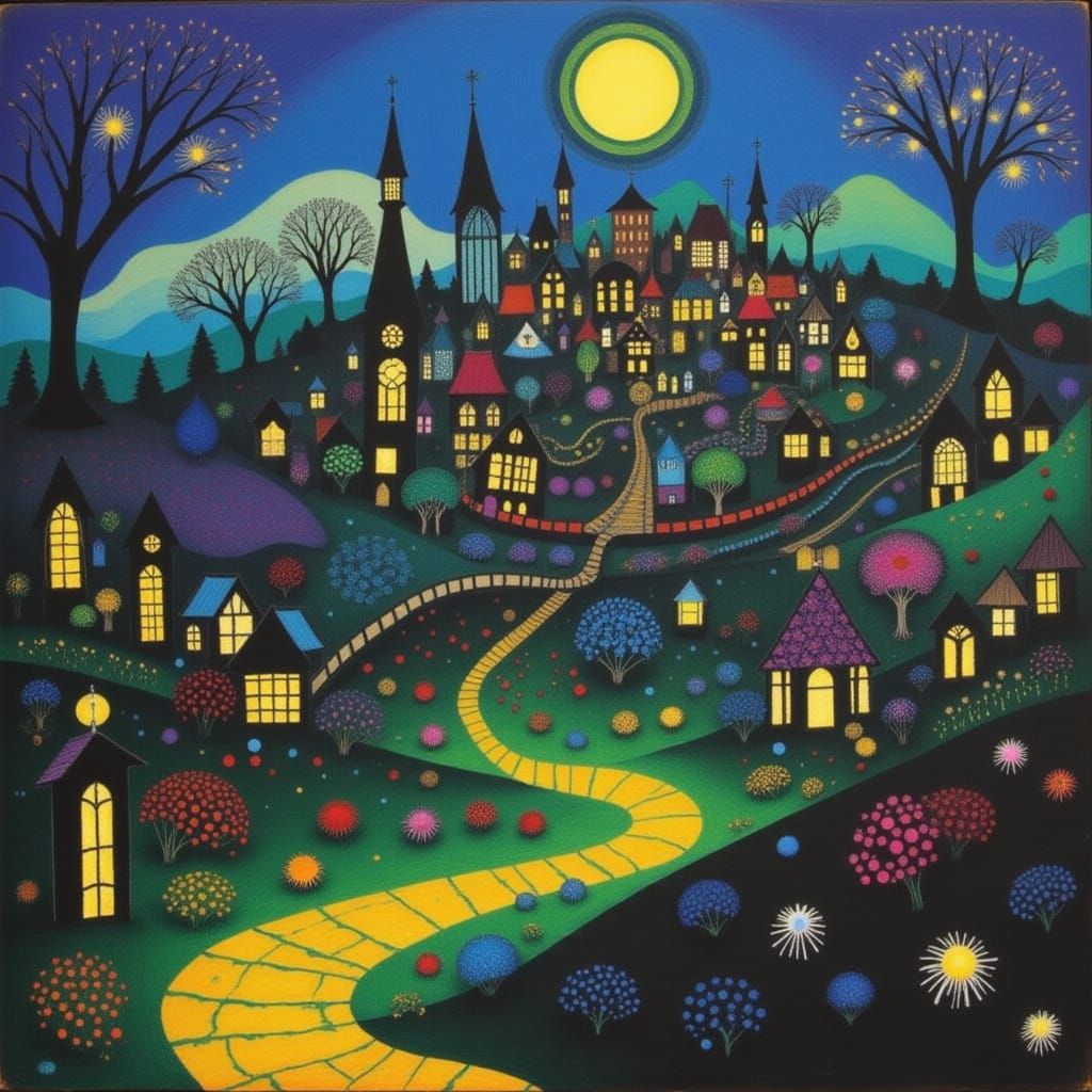 Spider Town and Daydream Meadow Hybrid Landscape