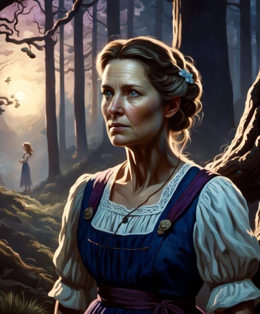 Surreal Pioneer Woman Revealed in Dramatic 8K Masterpiece