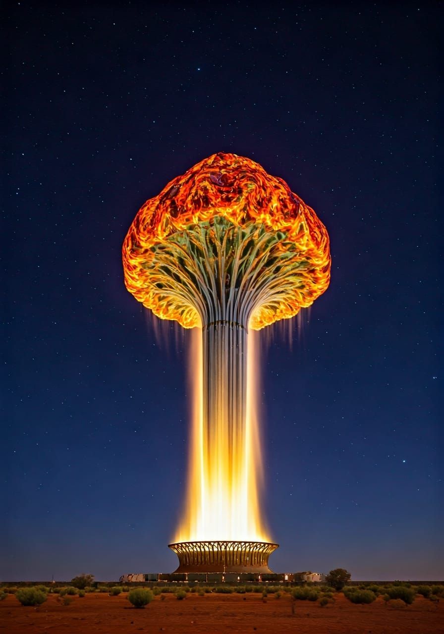 Liquid Flying Fountain Nullarbor