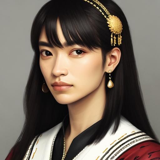 AI Generated Abstract Portrait